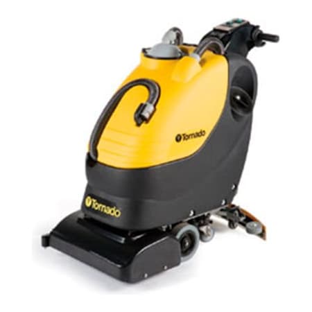 Powr-Flite Tornado BR 18/11 Auto Scrubber, 18" Cleaning Width, Black 99685C